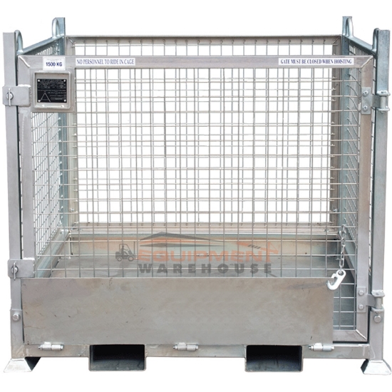 Picture of Crane Goods Cage with Ramp 1350mm 1000kg